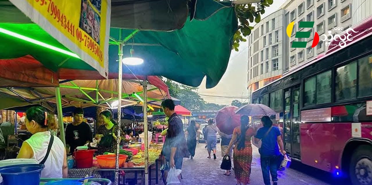 လှိုင်မြို့နယ်မှာ ဝမ်းရောဂါအခြေအနေကြောင့် လမ်းဘေးစားသောက်ဆိုင်တွေကို ပိတ်ထားဖို့ သတိပေးနှိုးဆော်နေ